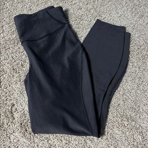 Lululemon Base Pace High-Rise Tight 25" *Two-Tone Ribbed Black/Gull Grey W5FD7S